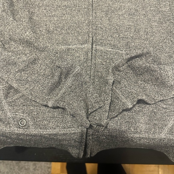 Roots Heather Gray Hoodie with Logo - Picture 3 of 5